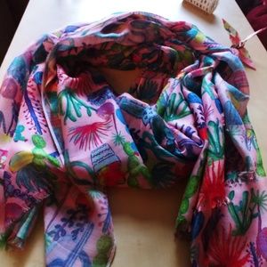 Cactus Plant Desert Scarf
